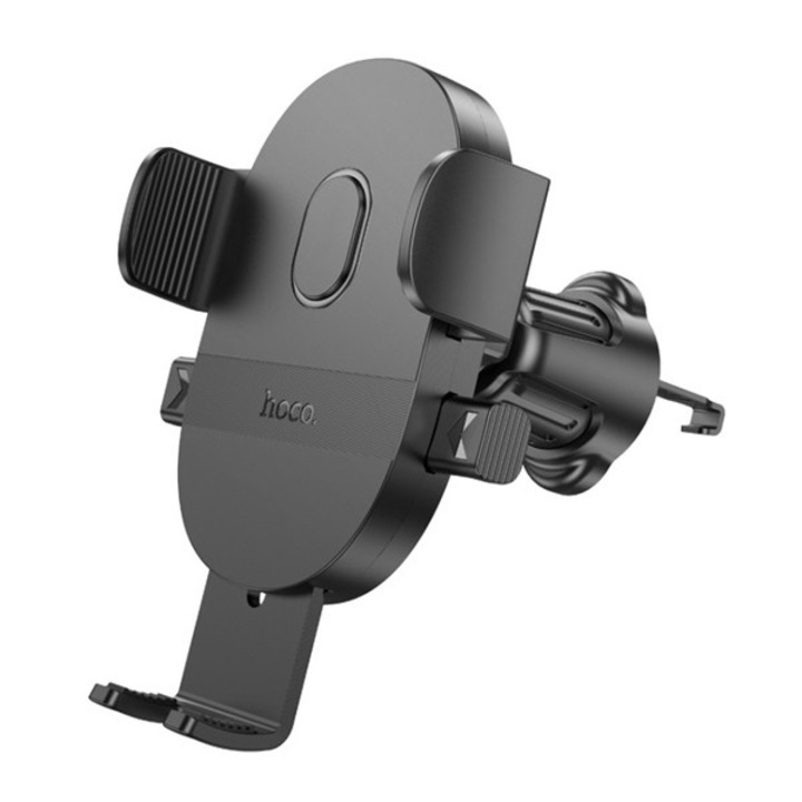 Hoco h18 autós tartó, szellőzőre, automata, 360°, 4.5-7.0" méret, fekete