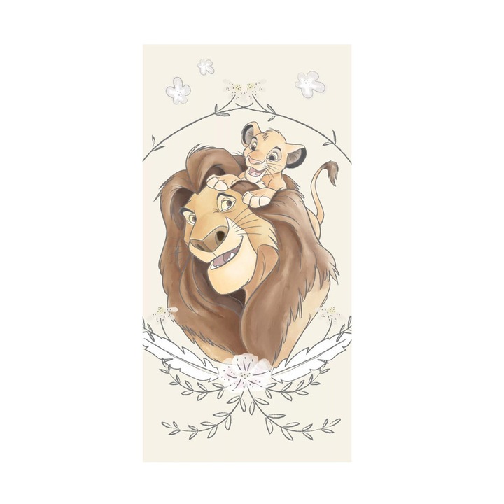 Хавлиена кърпа Disney The Lion King кърпа за баня Simba 70x140см