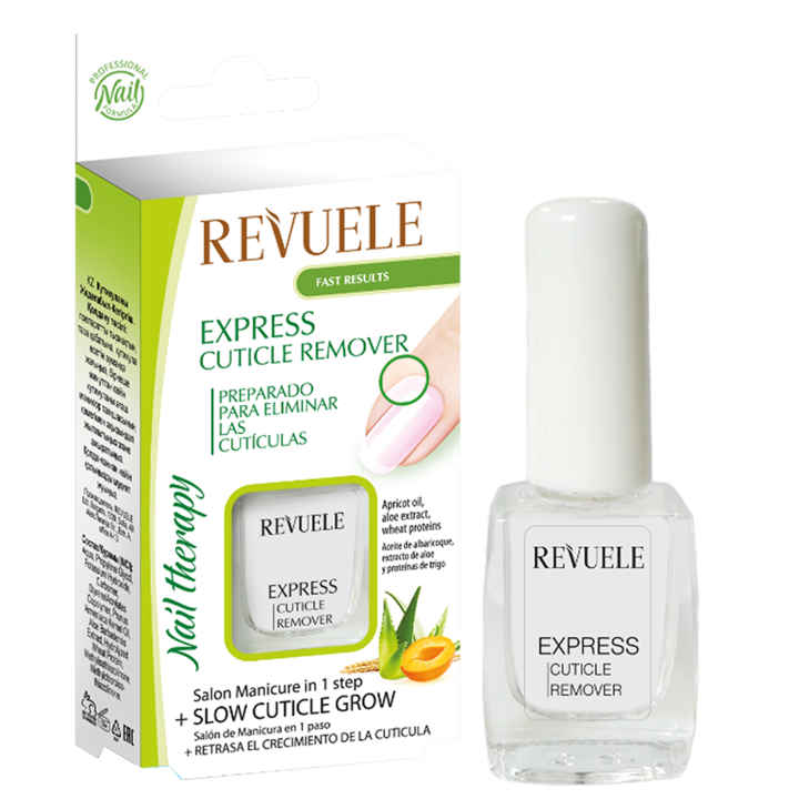 Терапия за премахване на кожички Revuele Nail Therapy, Експресна, 10 мл