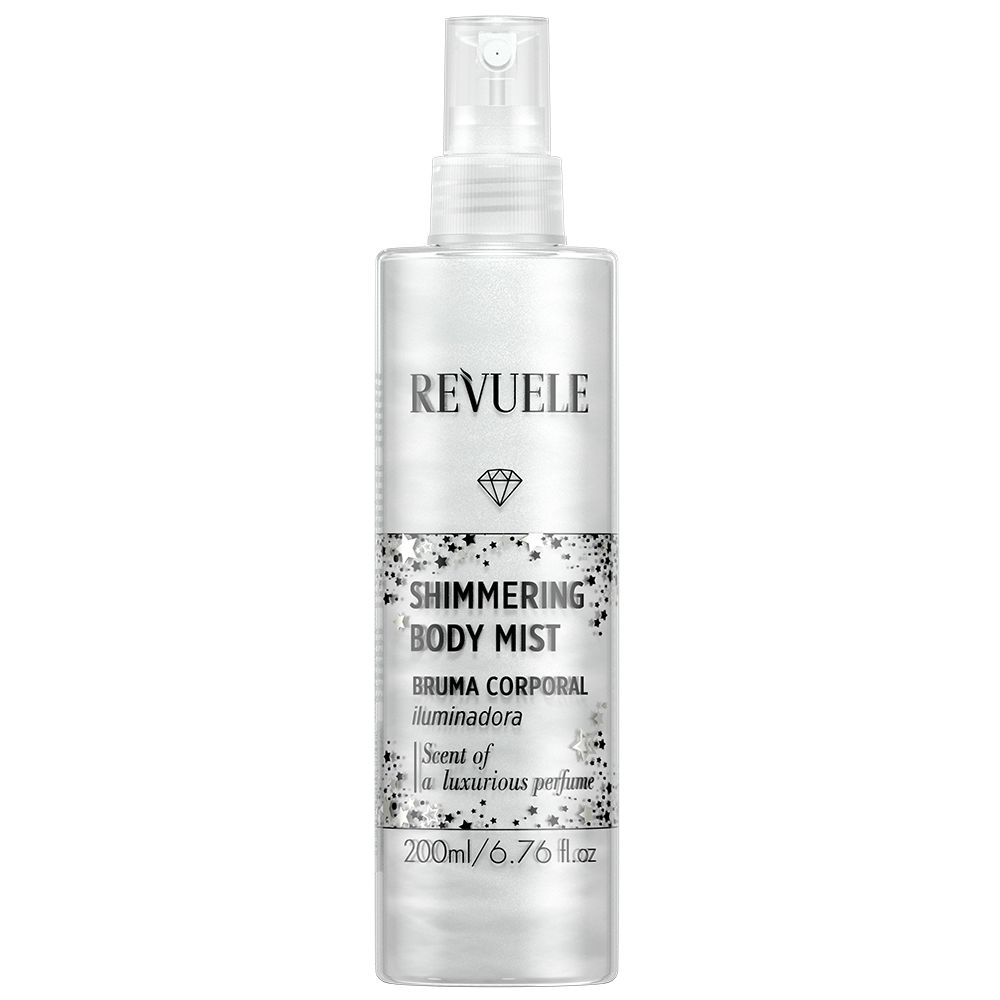 Spray de corp stralucitor, Revuele, 200 ml
