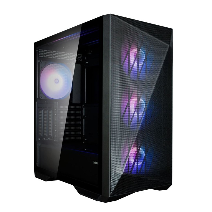 Carcasa Antec AX90 TG ARGB USB3.0 Midi ATX Negru