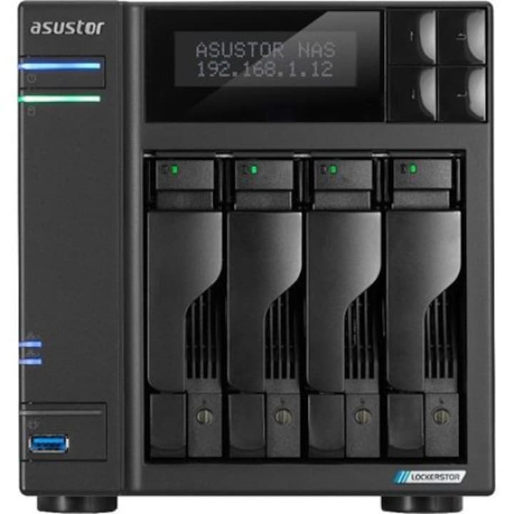 Asustor NAS AS6704T (4GB) (4HDD), Hálózati tárolóegység (NAS)