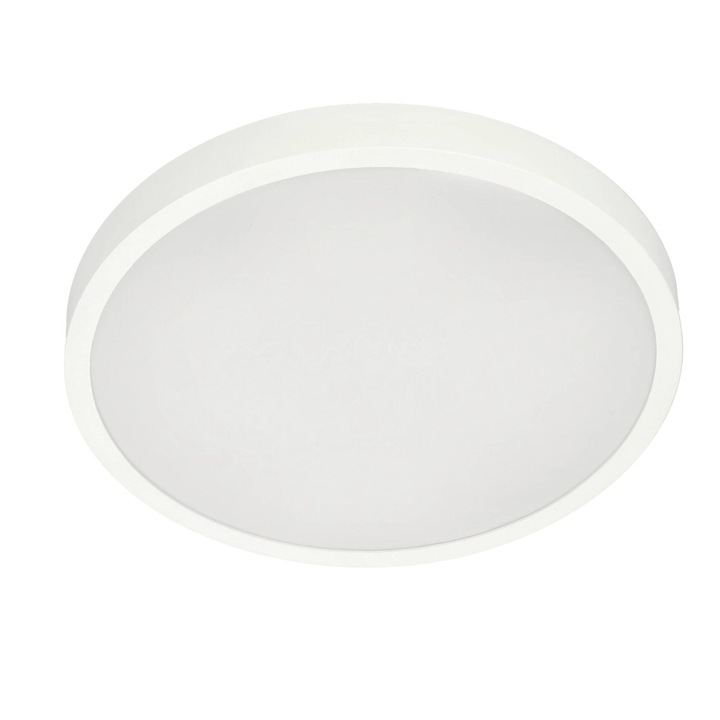 LED plafond PERETI 18W fehér gyűrű 29, 5cm, 4000K semleges szín, 1800lm, IP44, 220-240V EDO777608 EDO