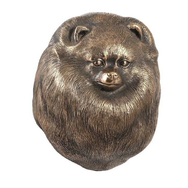 Статуетка с модел куче, Art-Dog, Бронз/Смола, Кафяв