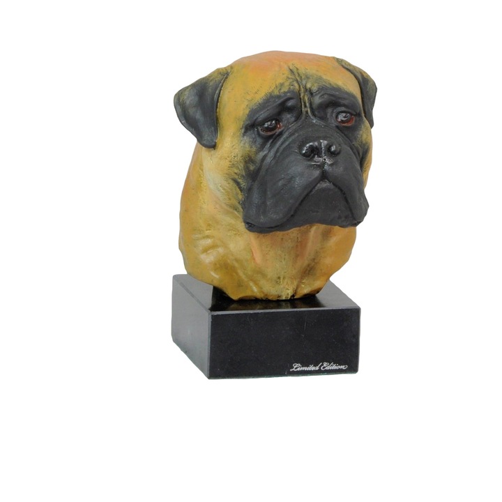Statueta decorativa, Rasina, Model catel, 2.2kg, Multicolor