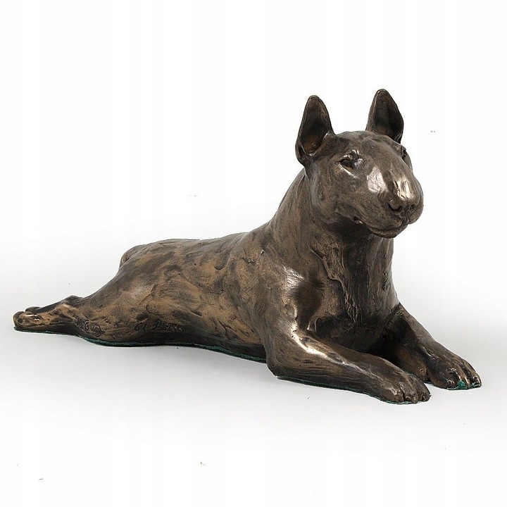 Statueta decorativa, Bronz, Model catel, Maro