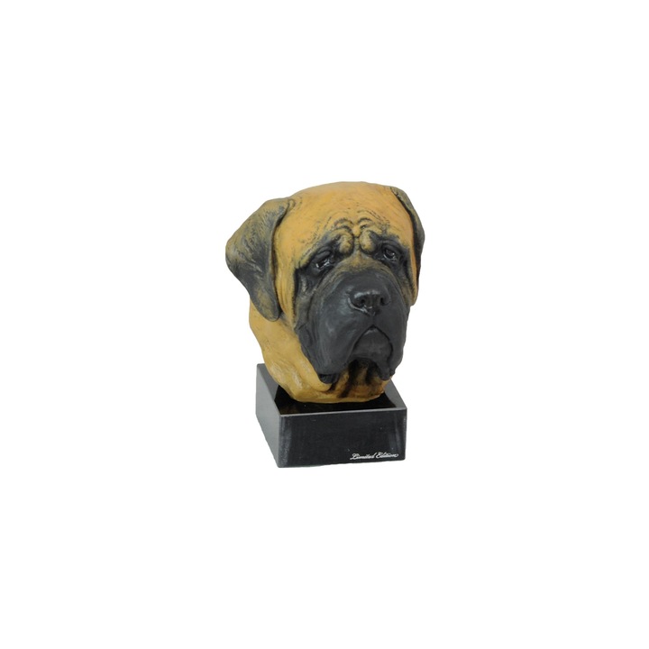 Statueta decorativa, Rasina, Model catel Bulldog, 2.5kg, Multicolor