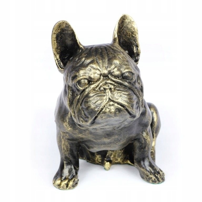 Statueta decorativa Bulldog Francez, Rasina, Bej - eMAG.ro
