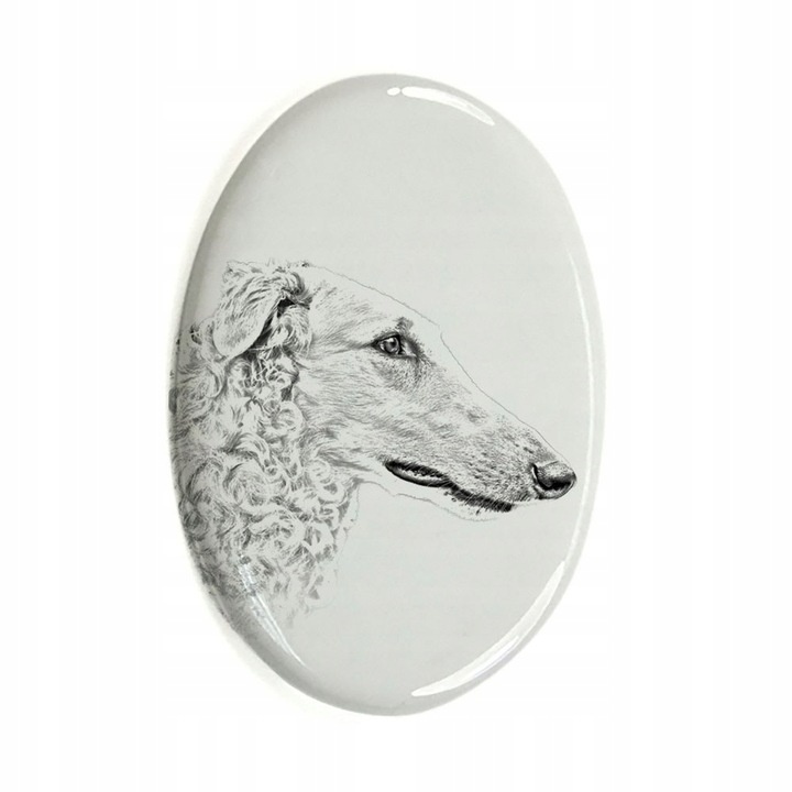 Piatra funerara animal de comapanie, Caine Russian Wolfhound