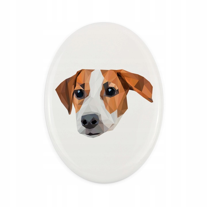 Piatra funerara animal de comapanie, Caine Jack Russell Terrier