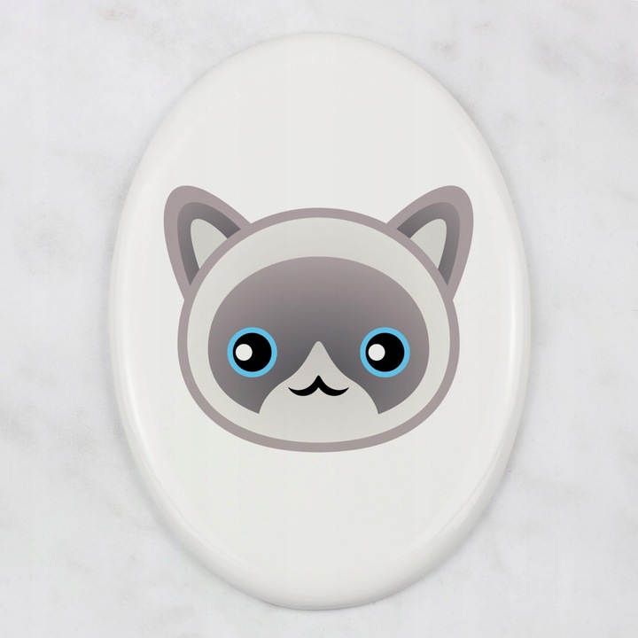 Piatra funerara animal de comapanie, Pisica Ragdoll