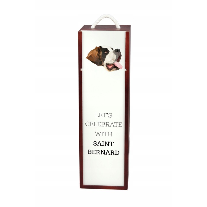 Borosdoboz, fa, 10,5x10,5x36 cm