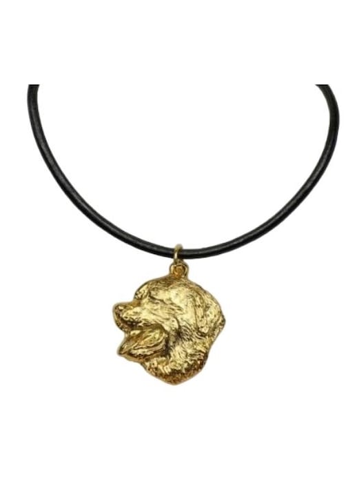 Art-Dog nyaklánc, berni pásztorkutya, ötvözet, 50 cm, arany