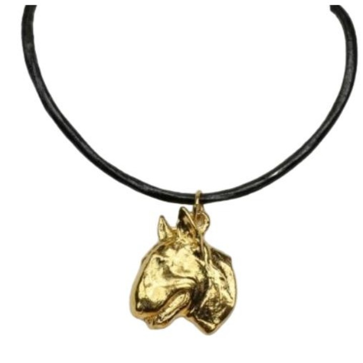Art-Dog nyaklánc, bullterrier, ötvözet, 50 cm, arany