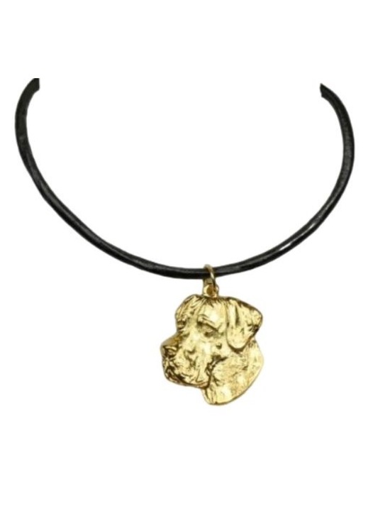 Art-Dog nyaklánc, német dog, ötvözet, 50 cm, arany