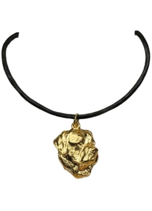 Art-Dog nyaklánc, Rottweiler, Ötvözet, 50cm, Arany