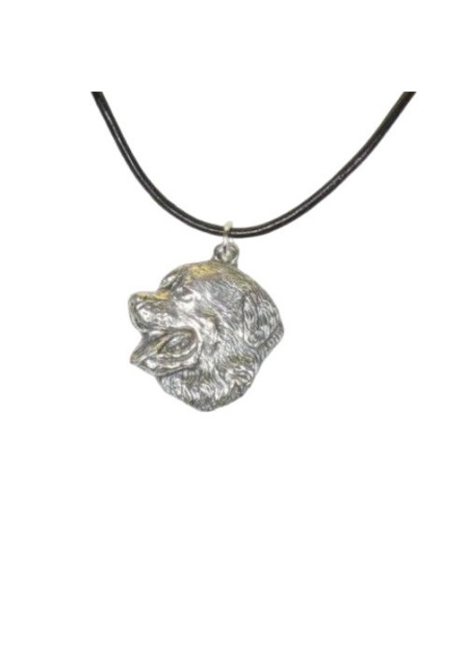 Colier Art-Dog, Bernese Mountain Dog, Aliaj, 50cm, Argintiu