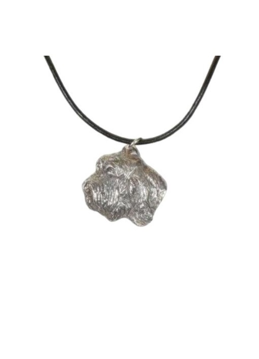 Colier Art-Dog, Basset, Aliaj, 50cm, Argintiu