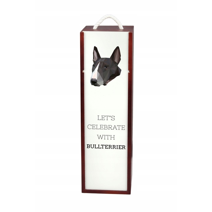 Borosdoboz, fa, 10,5x10,5x36 cm