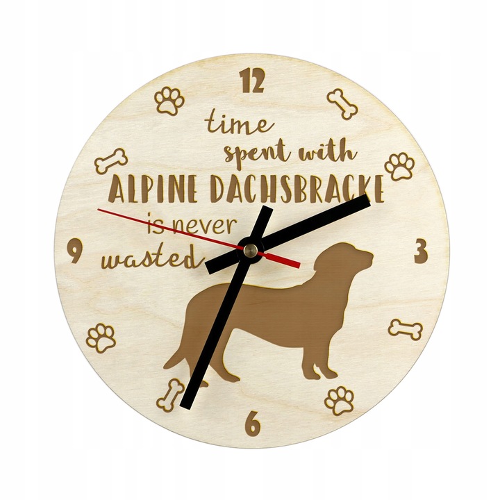 Ceas - Alpine Dachsbracke, Art-Dog, 20 cm, Bej