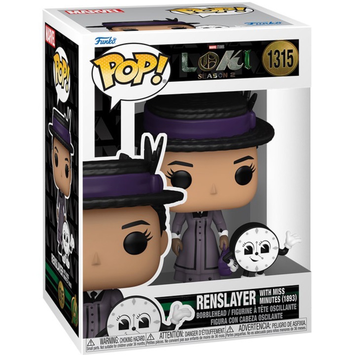 Фигурка Funko POP! Marvel: Loki S2 - Renslayer with Miss Minutes