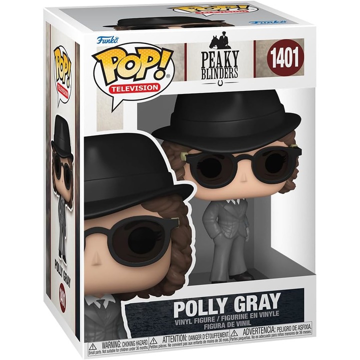 Figurina - Peaky Blinders - Polly Gray, Gri, 9.5 cm