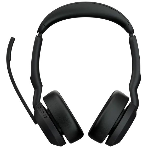 Casti PC wireless cu microfon Jabra Evolve2 55, USB-C, Negru - eMAG.ro