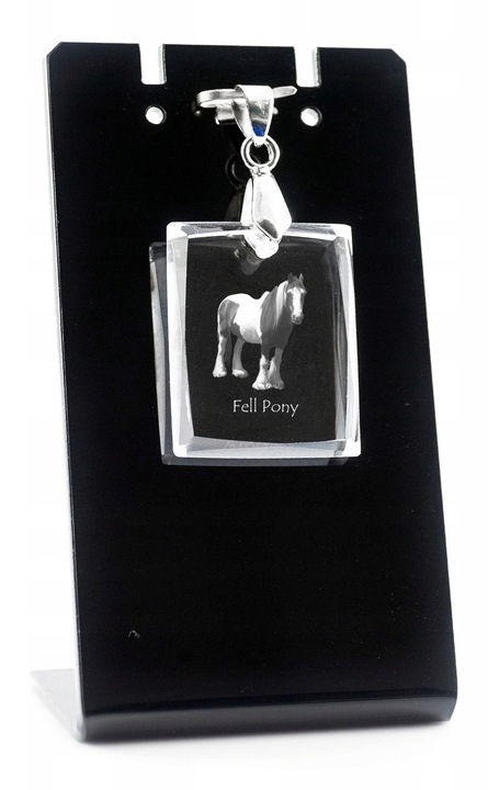 Pony Fell nyaklánc, Art-Dog, kristály, fekete/átlátszó