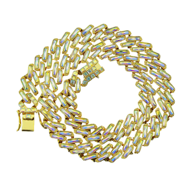 Bijuteri si seturi cuban, Auriu stralucitor, 50 CM