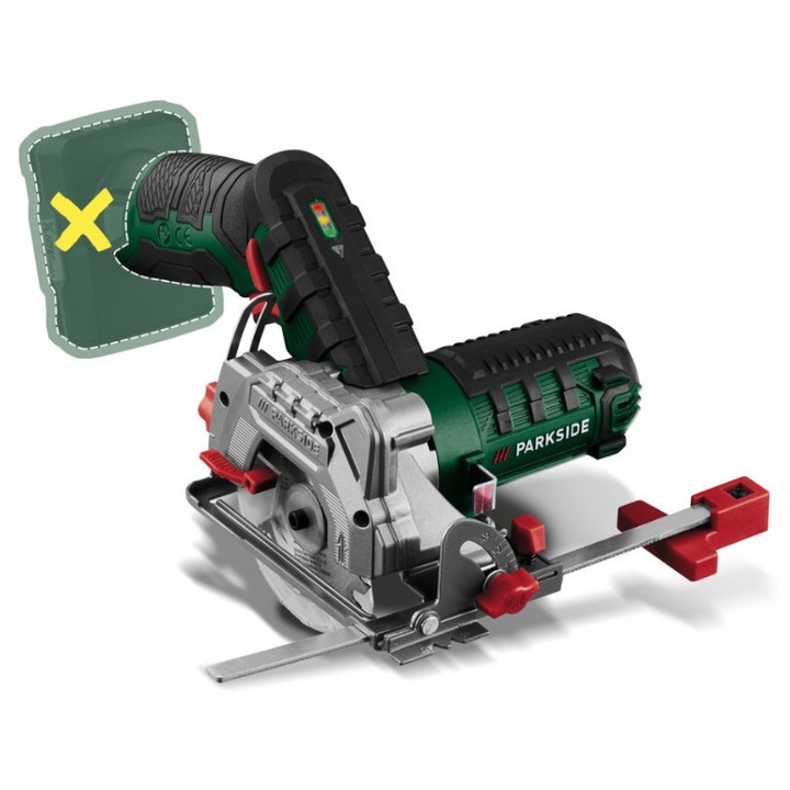 Ferastrau circular manual pe acumulator Parkside® Pstka 12 – fara baterie