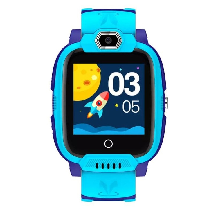 Smartwatch copii, Canyon, iOS/Android, 1.44", Rezistent la apa, Bluetooth, Albastru