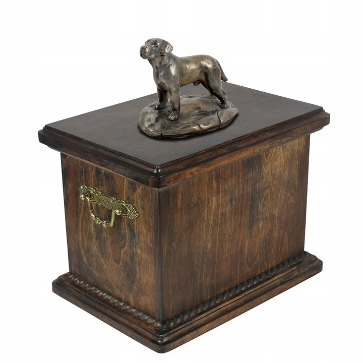 Urn labrador retriever, Art-Dog, fa, barna