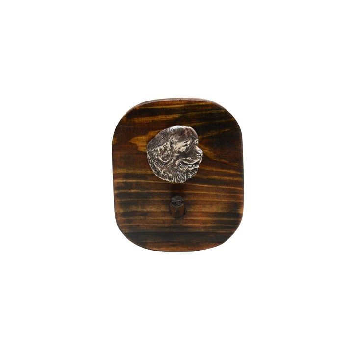 Akasztó, Art-Dog, Terra Nova Modell, Fa, Barna/Ezüst