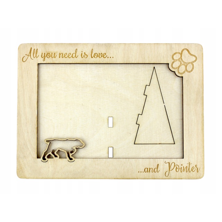 Rama foto gravata, Art-Dog, Bej