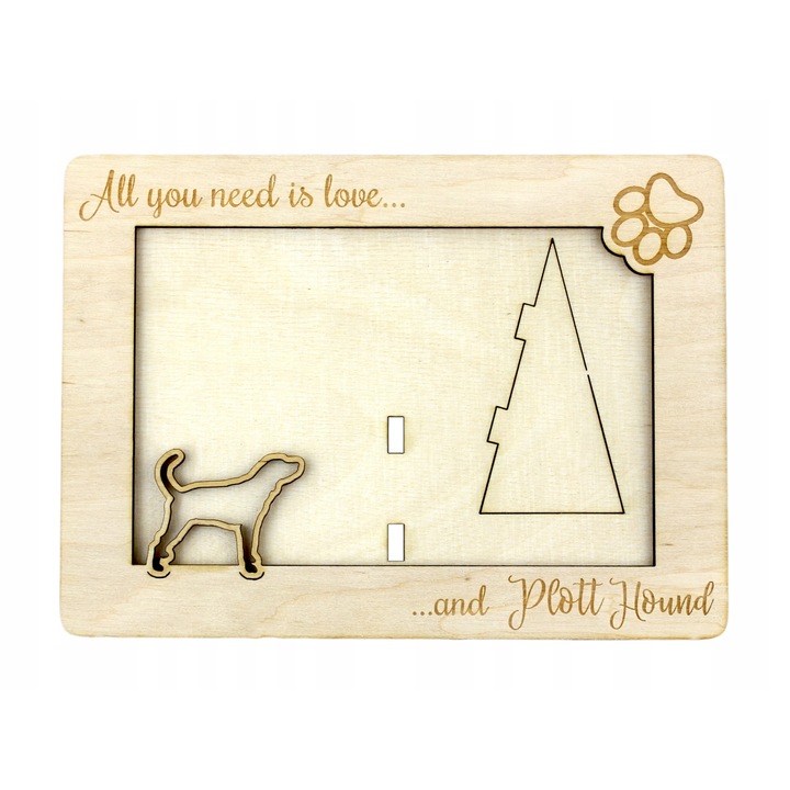 Rama foto gravata, Art-Dog, Bej