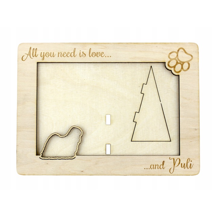 Rama foto gravata, Art-Dog, Bej