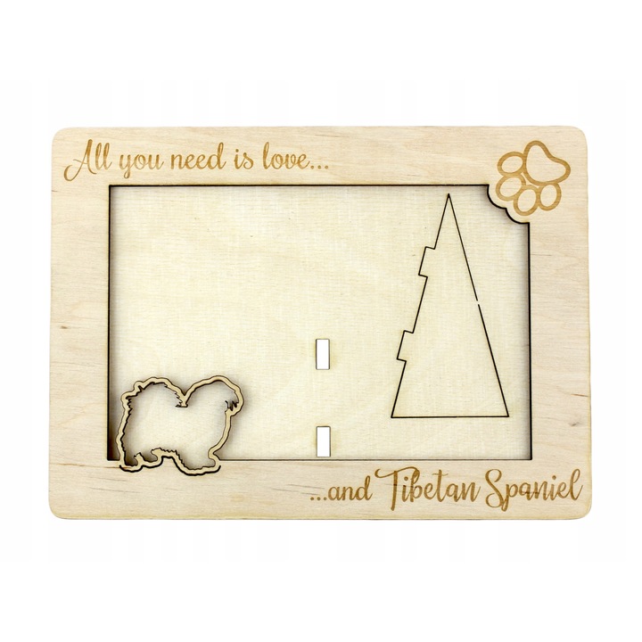 Rama foto gravata, Art-Dog, Bej