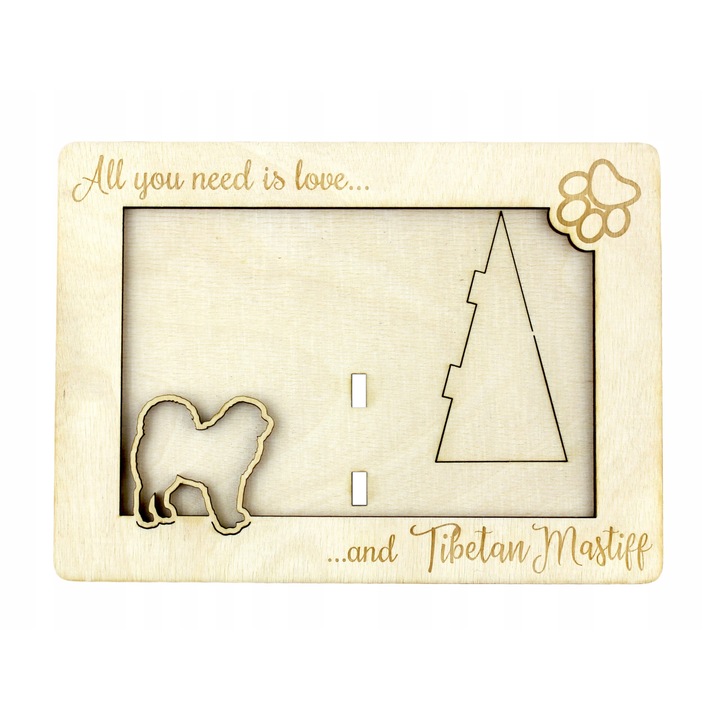 Rama foto gravata, Art-Dog, Bej