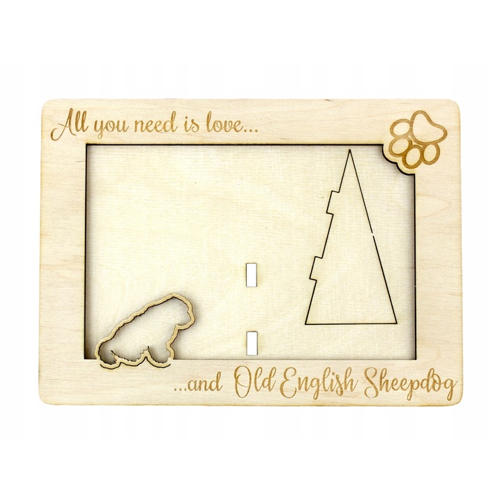 Rama foto gravata, Art-Dog, Bej