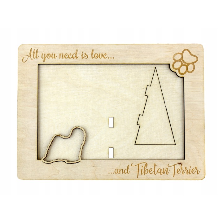 Rama foto gravata, Art-Dog, Bej