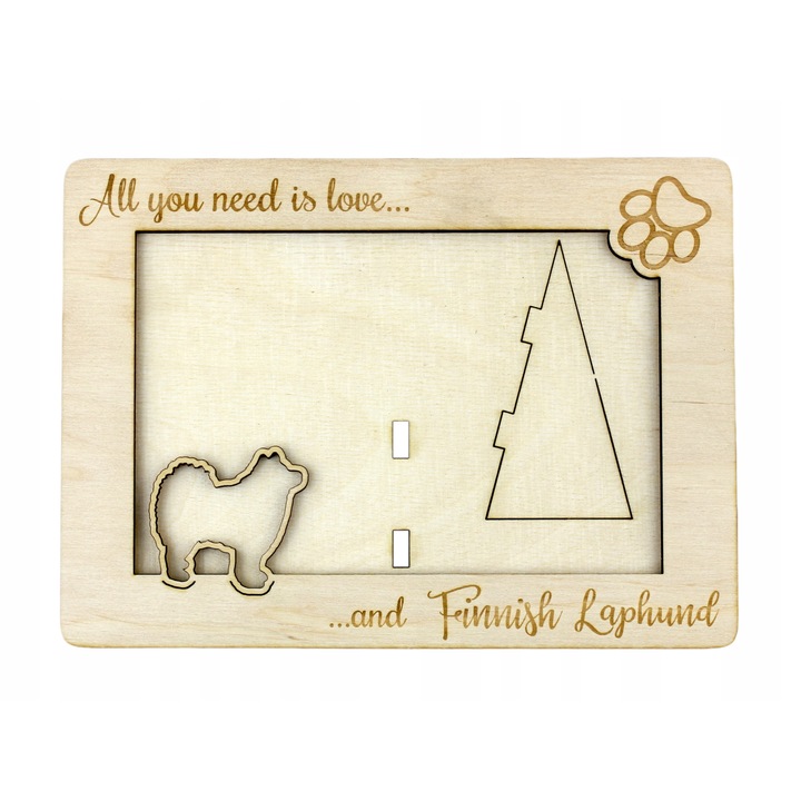 Rama foto gravata, Art-Dog, Bej