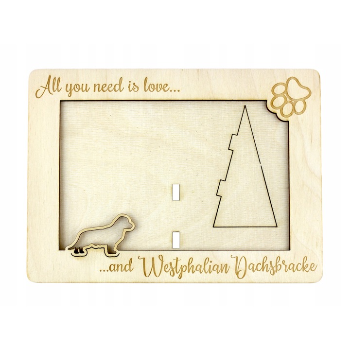 Rama foto gravata, Art-Dog, Bej