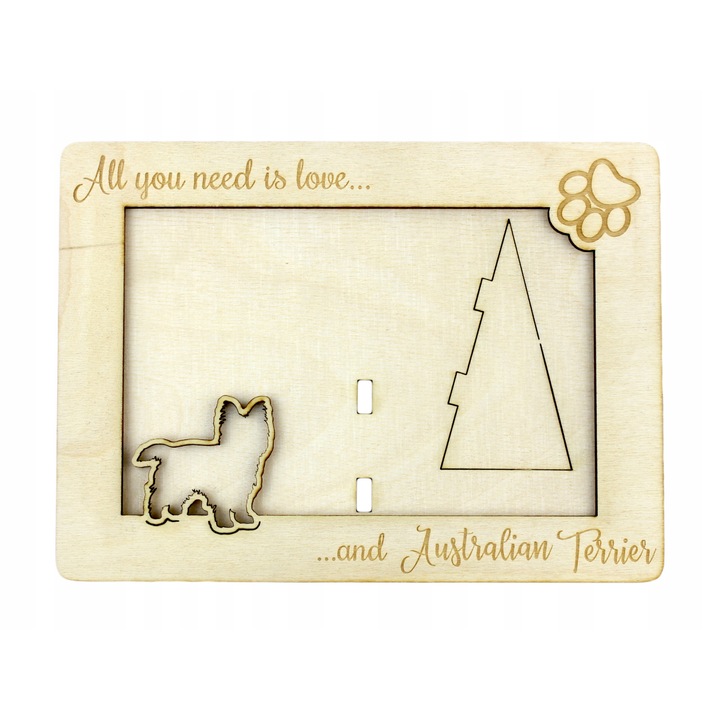 Rama foto gravata, Art-Dog, Bej