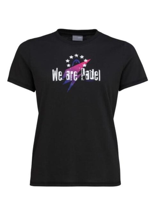 Tricou dama, HEAD, Bumbac, Negru - 68840, Negru