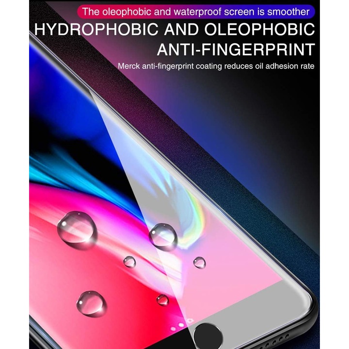 Комплект от 3 бр. Прозрачно фолио за дисплей за Yezz Max 2 Plus, преден протектор за екрана на телефона от Hydrogel AntiShock, Гъвкав, Цяло лепило, Силикон, Пълен комплект за лесен монтаж