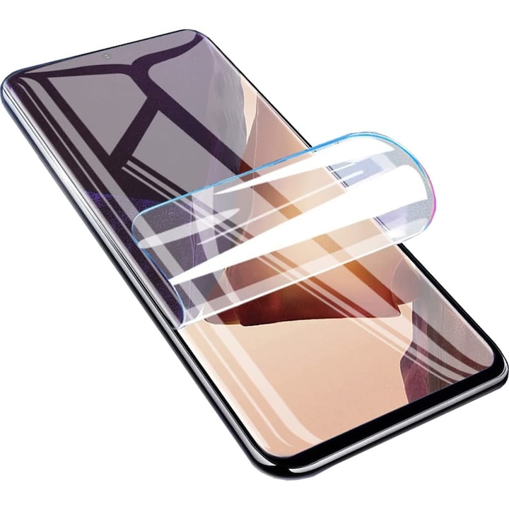 Комплект от 5 бр. Прозрачно фолио за дисплей за Meizu M5, хидрогелов протектор за предния екран на телефона, гъвкав, изцяло лепило, силикон, пълен комплект за лесен монтаж