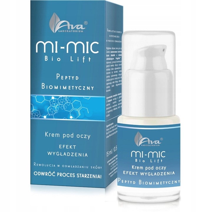 Szemkörnyékápoló krém Ava Laboratorium Mi-Mic Bio Lift 15 ml
