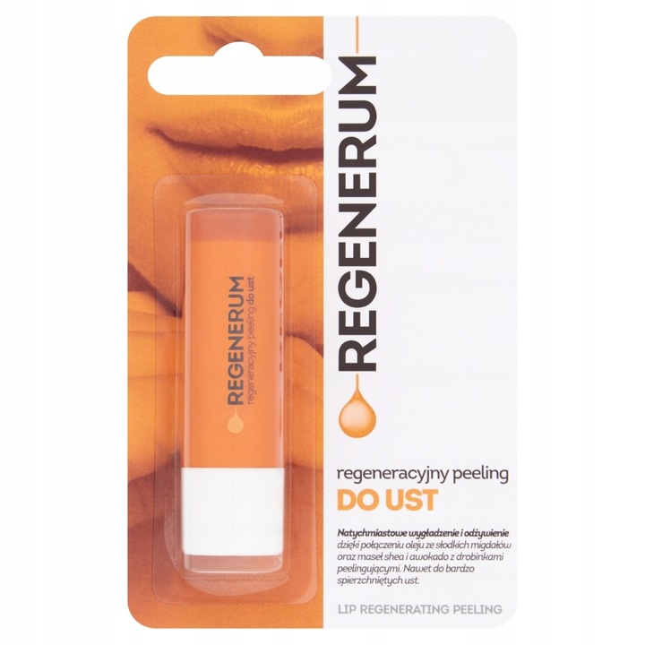 Peeling regenerator pentru buze, Regenerum, 5 g