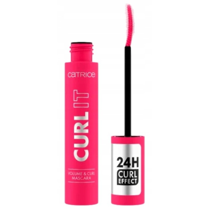Спирала, Catrice, Curl It Volume & Curl Mascara, 010, Deep Black, 11 ml