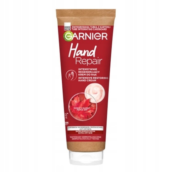 Crema de maini intensiv regeneranta, Garnier, Hand Repair, 75 ml